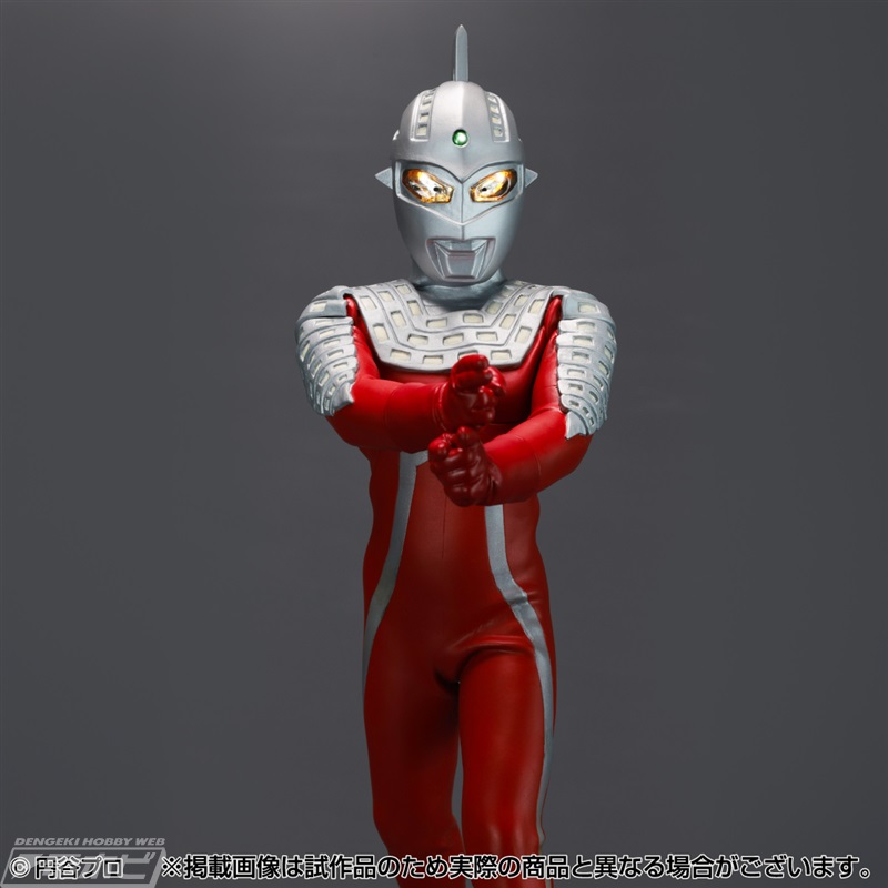 ビリケン商会の名作ソフビキット「ウルトラセブン」が極上彩色済み完成