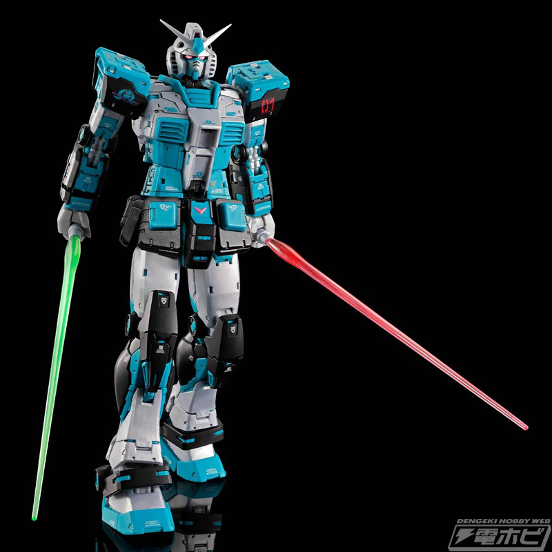 初音ミクをイメージした「RG RX-78-2 ガンダム Ver.2.0」と「RG MS-06S