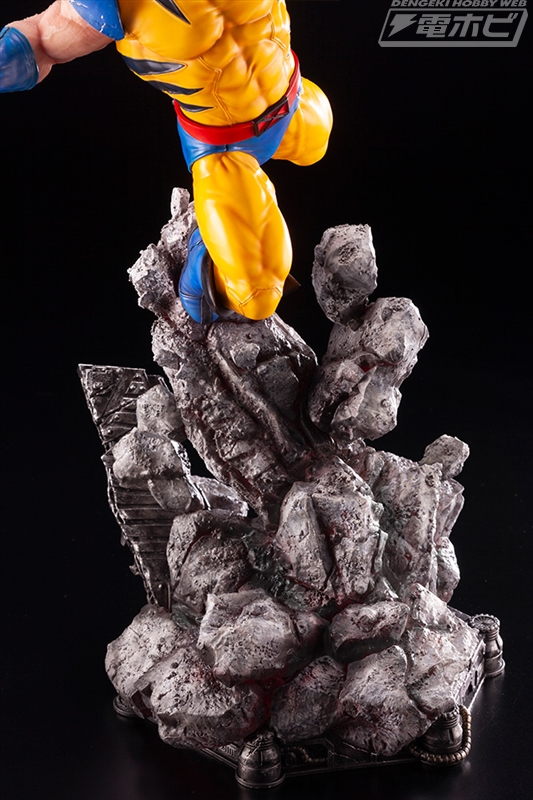 X‐MEN』のウルバリンがスタチュー化！迫力のバトルシーンを大胆な構図