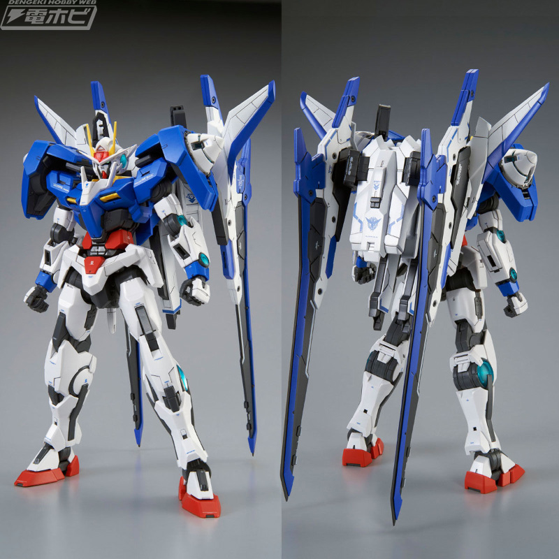 ガンプラ「MG ダブルオーザンライザー」や「MG スラッシュザク