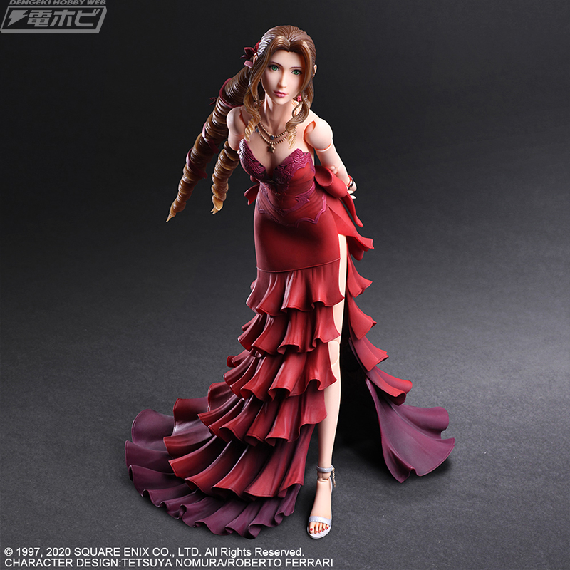 ファイナルファンタジーVII リメイク』エアリスがゴージャスな赤い