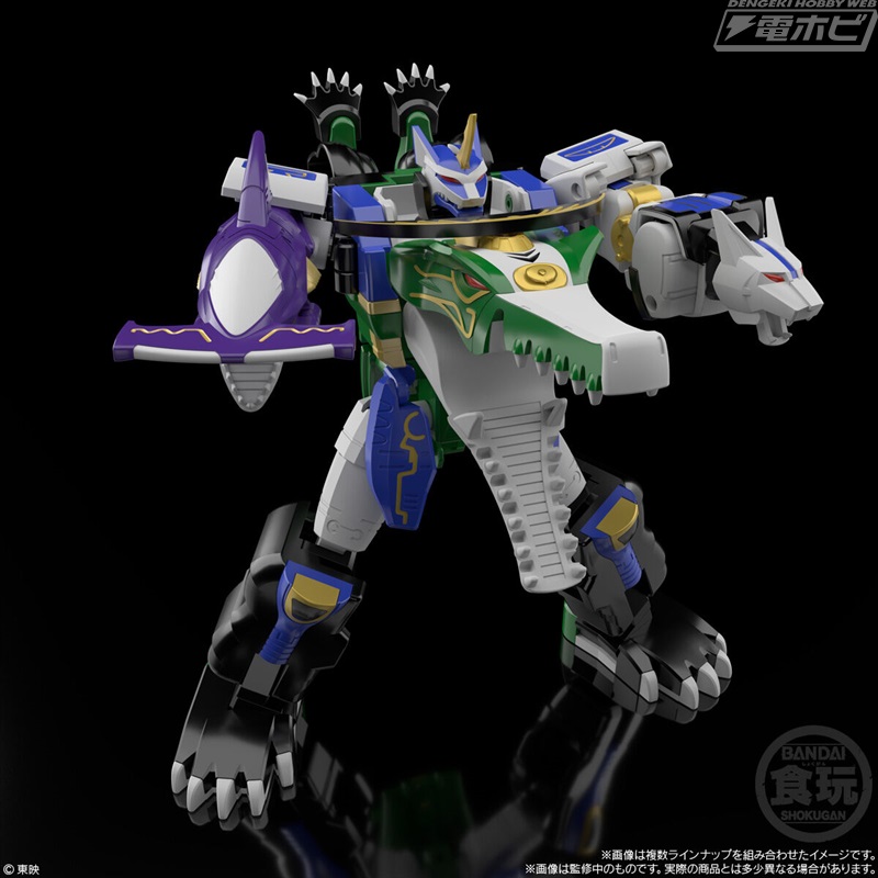 百獣戦隊ガオレンジャー』ガオハンターの食玩プラモデル「SMP」が1月24