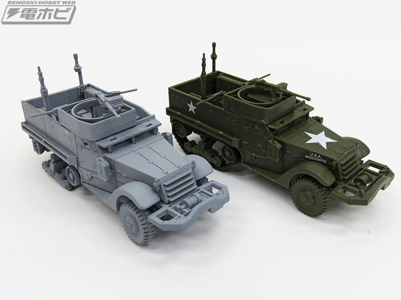 大戦期のアメリカ軍機動力の底力！2 1/2tカーゴトラックとM3A1 ハーフ