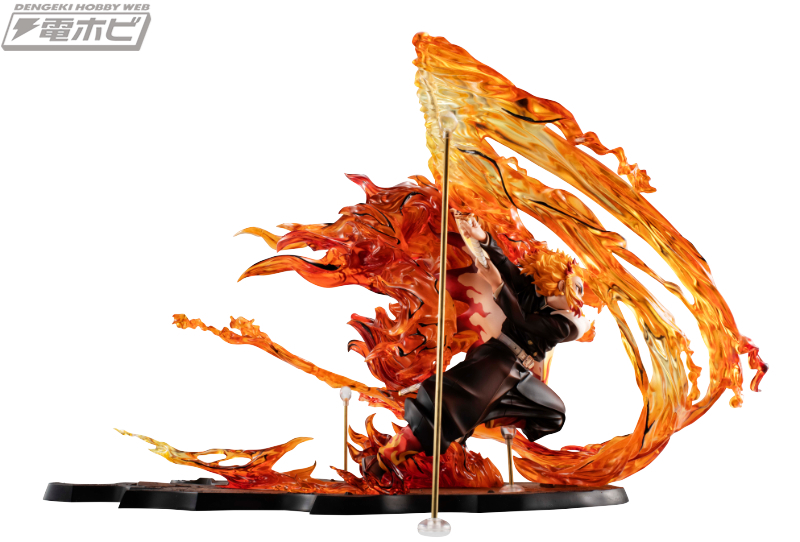 鬼滅の刃』炎の呼吸・伍ノ型「炎虎」を放つ煉獄杏寿郎がPrecious