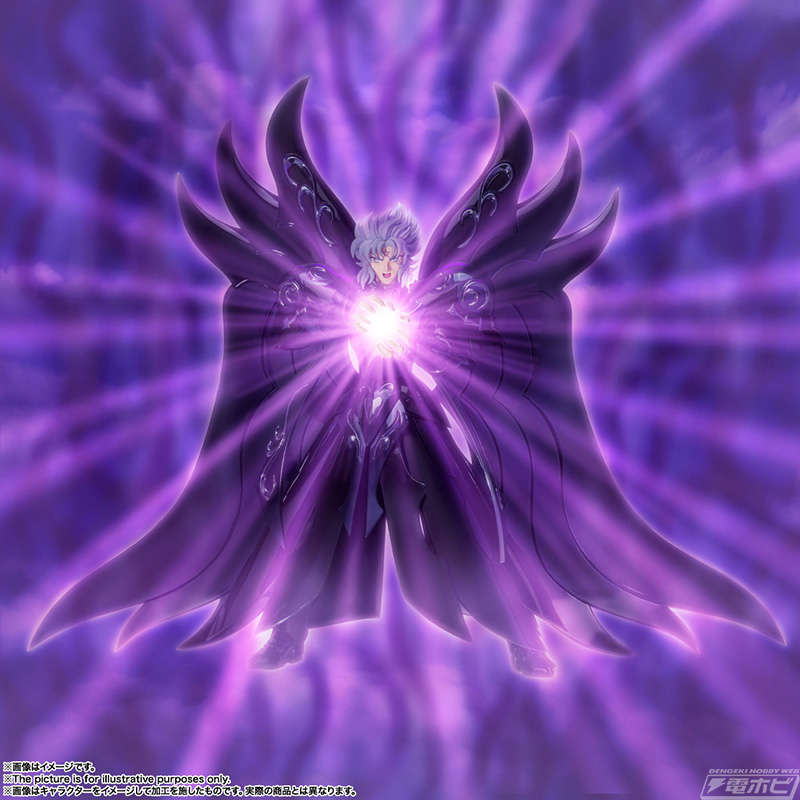 聖闘士星矢』のフィギュア「聖闘士聖衣神話EX 死を司る神タナトス」が