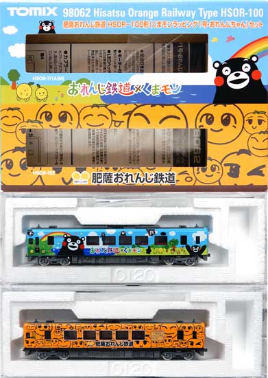 公式]鉄道模型(98062肥薩おれんじ鉄道 HSOR-100形 (くまモンラッピング