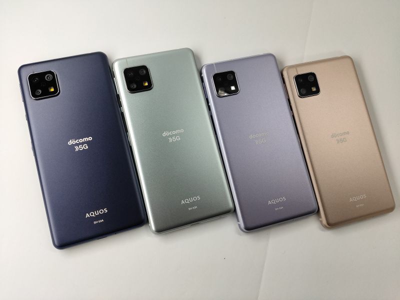 NTTドコモ SH－53A AQUOS sense 5G モックアップ