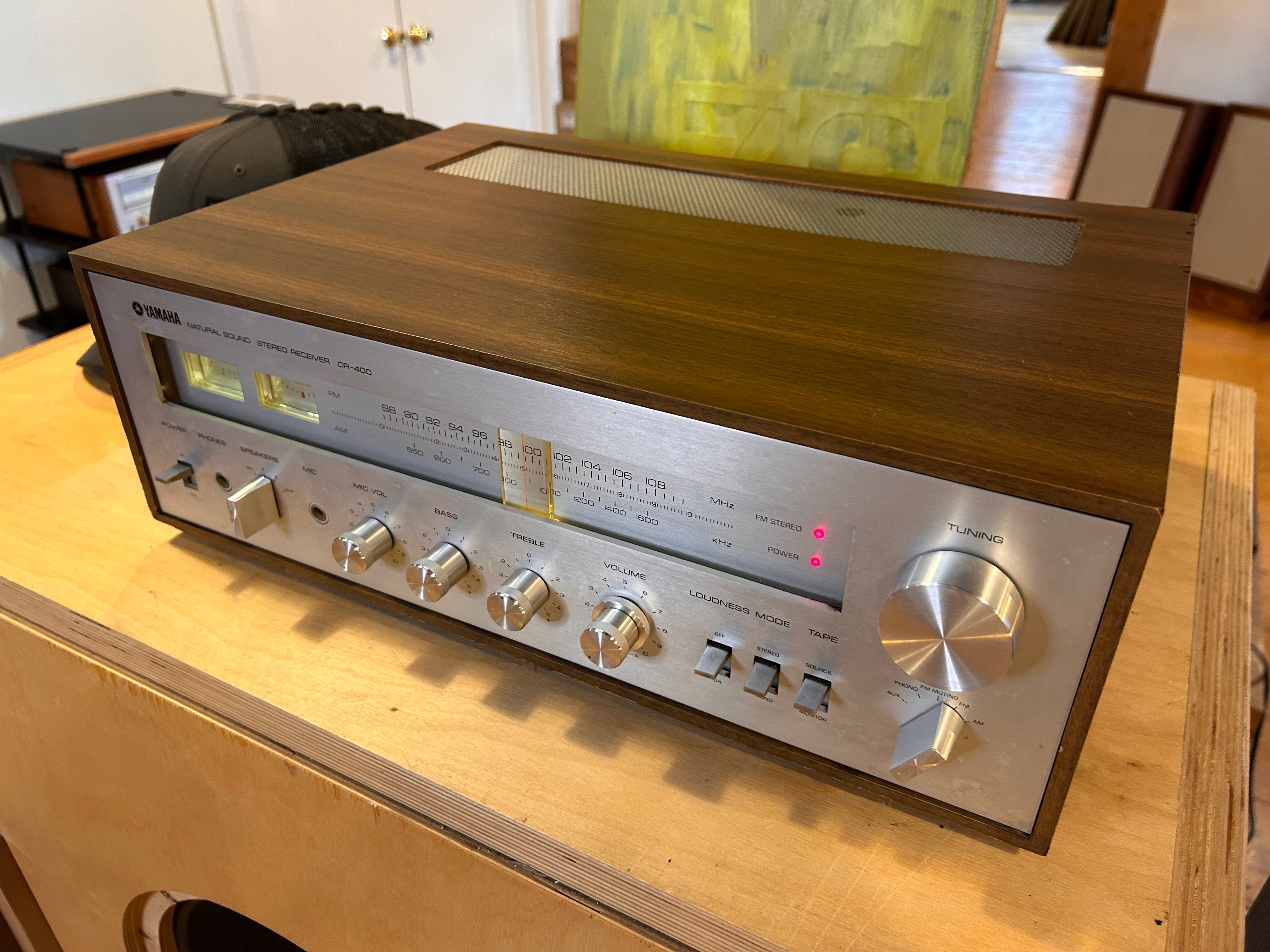 Yamaha CR-400, Experience 