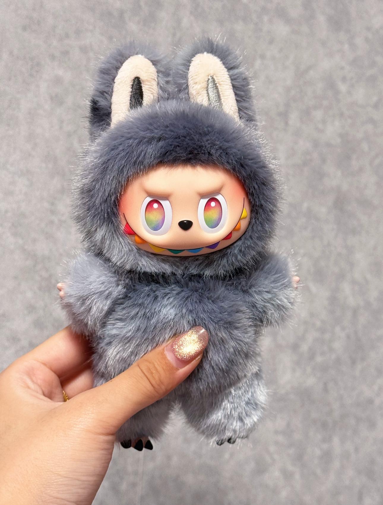 Custom Labubu Plush – Big Into Energy ID Variant. Handmade using