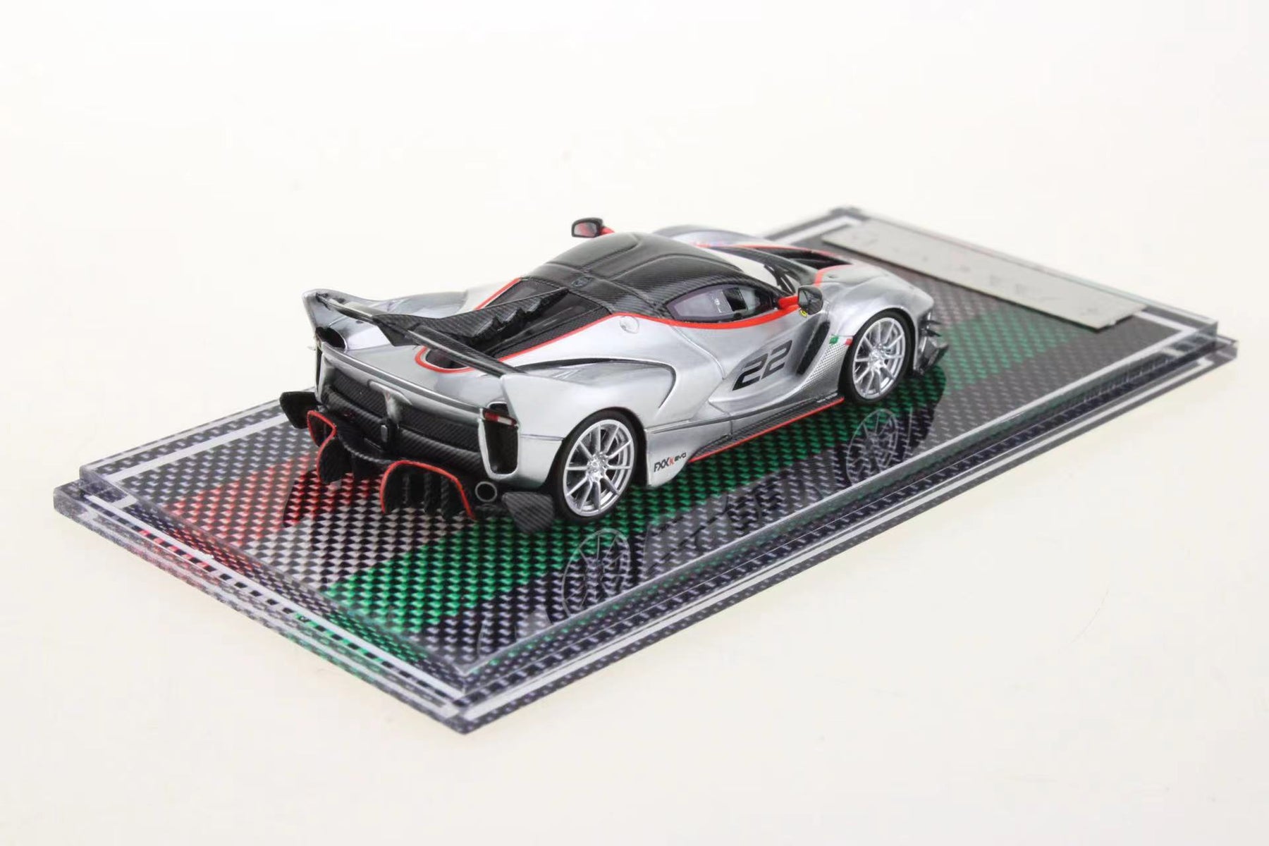 U2 1:64 Ferrari FXX-K EVO - Silver – Horizon Diecast
