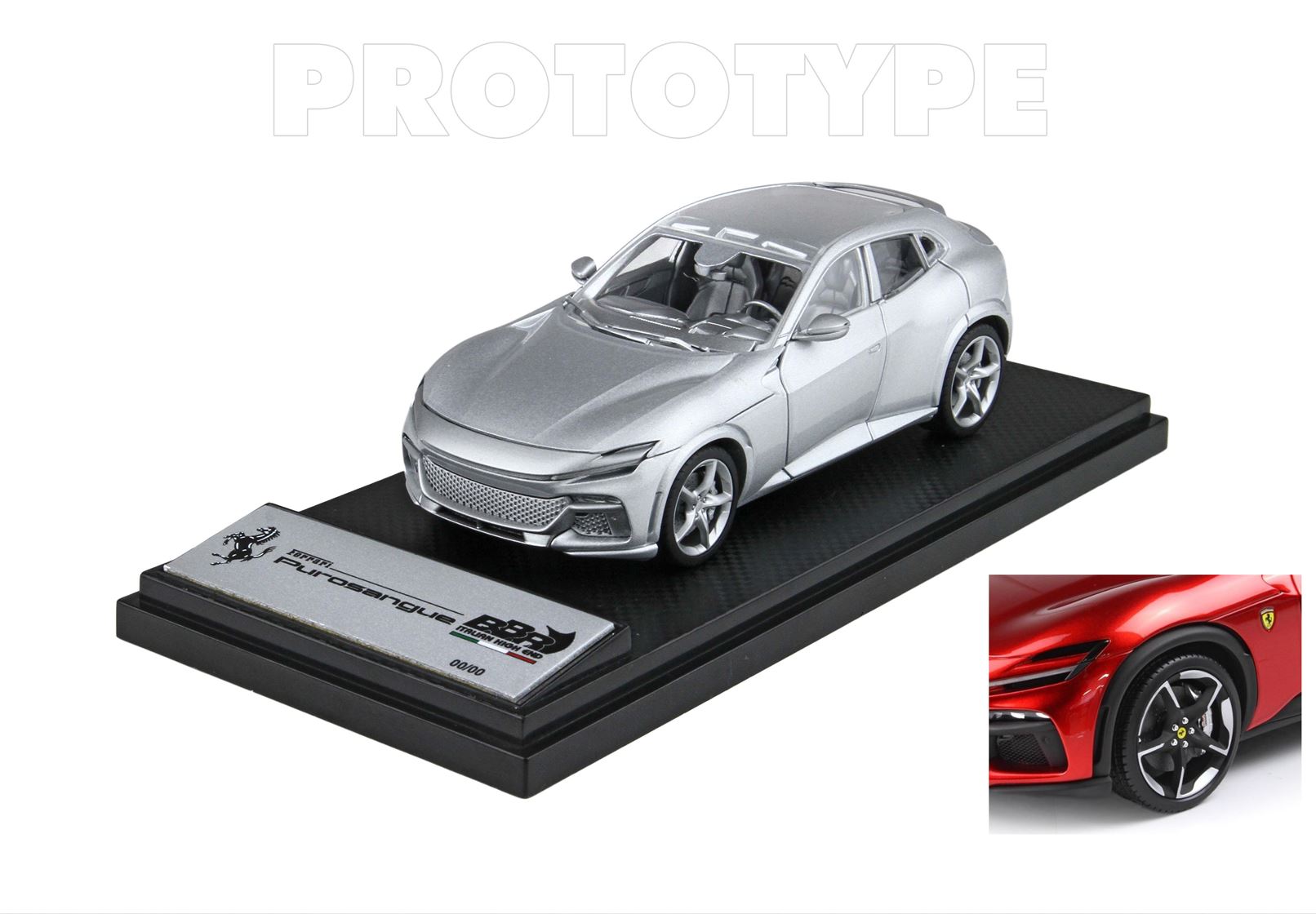 Preorder] BBR 1:43 Ferrari Purosangue diecast Full Open (6