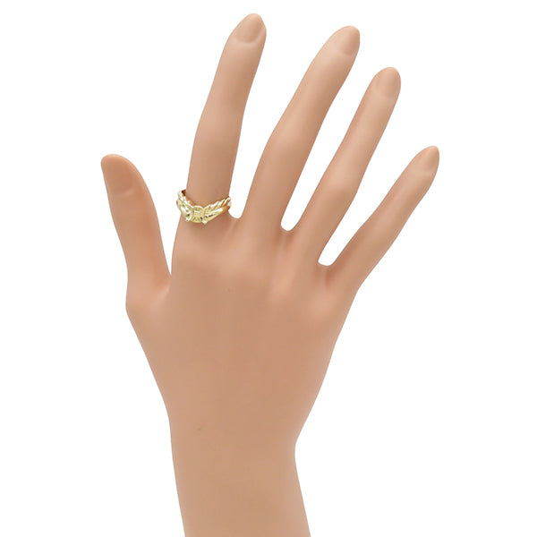 セリーヌ CELINE マカダム リング イエローゴールド K18YG リング 指輪