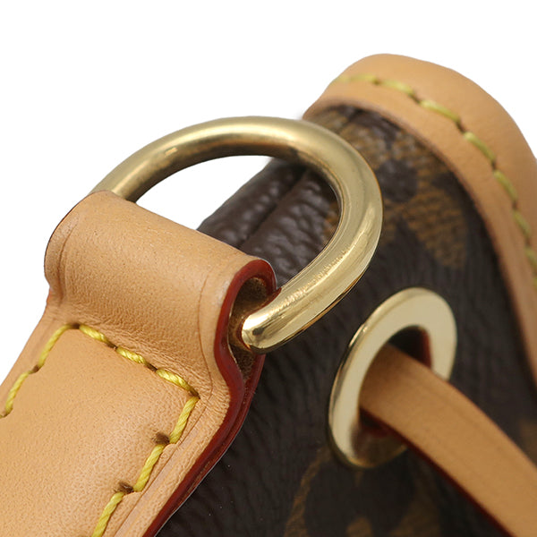 ルイヴィトン LOUIS VUITTON ナノ ノエ M81266 モノグラム モノグラム