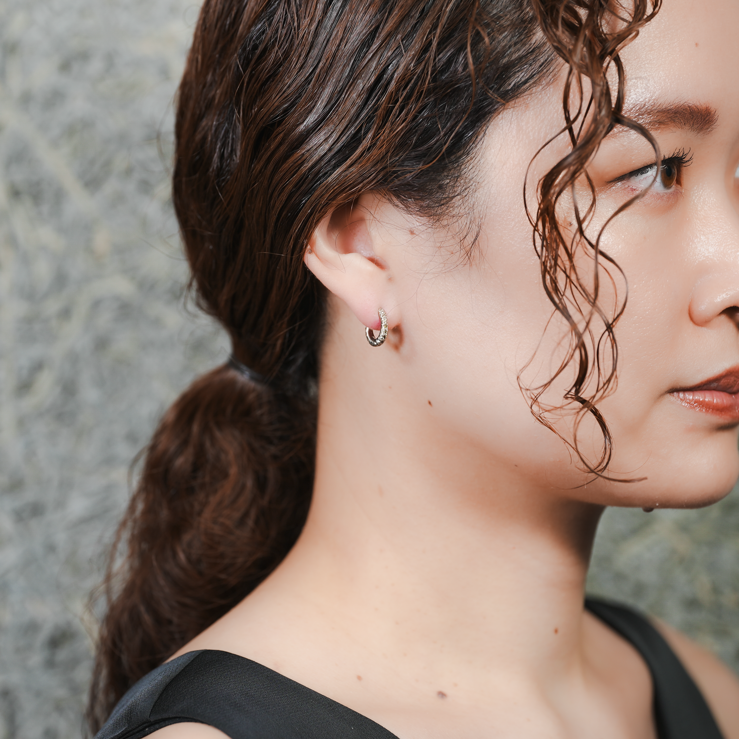 hum ハム HUMETE 'CLASSIC' PIERCED EARRINGS [et-P98m] ピアス