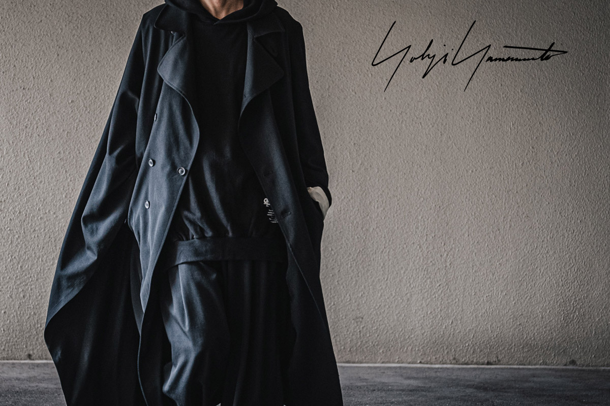 ヨウジヤマモト 2021-22AW ギャバジンライトマントコート | HUES 福岡