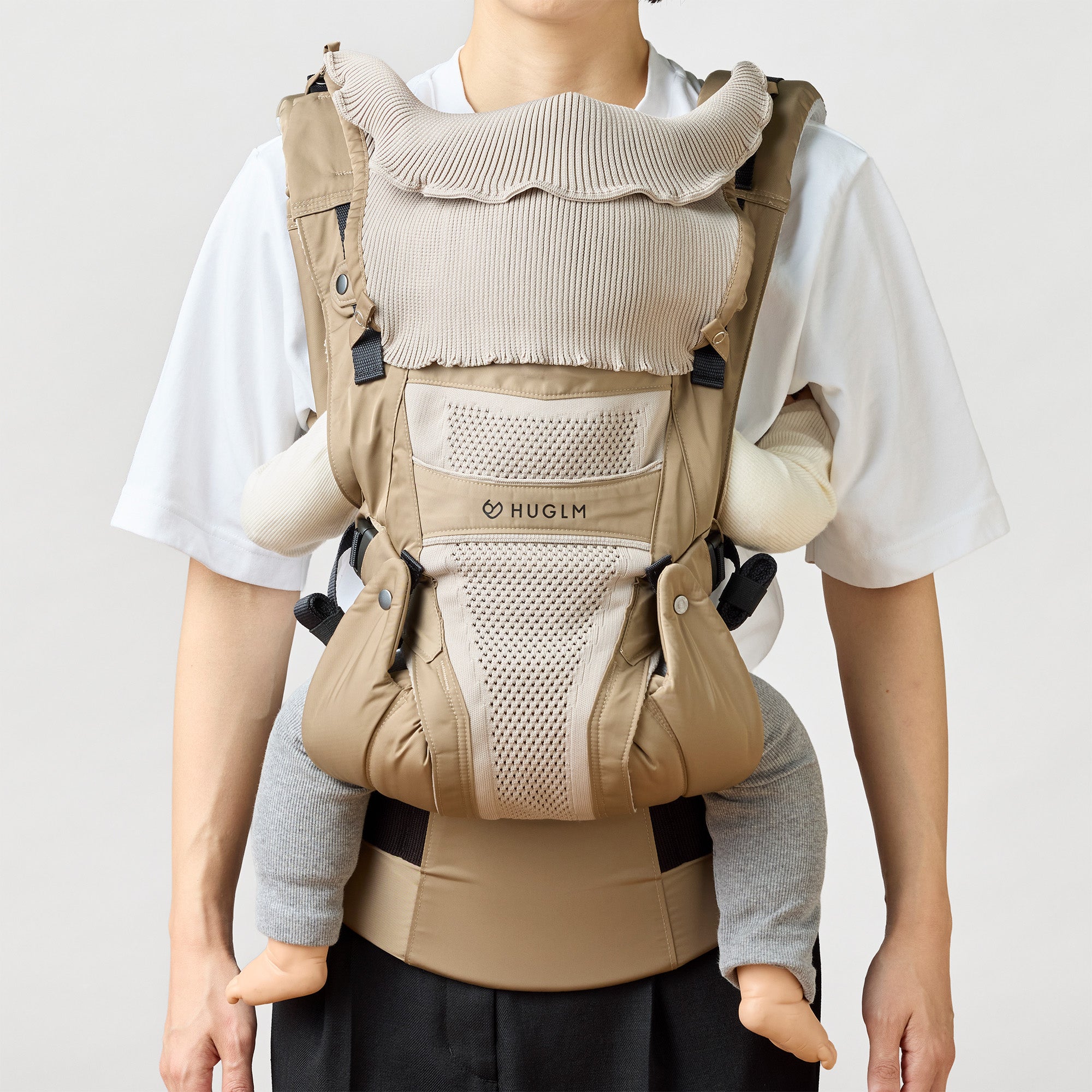 3wayフード｜職人がつくる機能性 抱っこ紐 HUGLM（ハグルム）