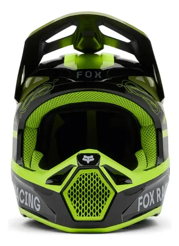Capacete Motocross Trilha Enduro Off Road Fox V1 - Variedade Verde