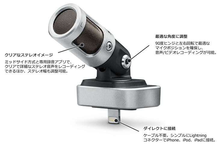 製品開発ストーリー #24：Shure MOTIV「MV88」 〜 DSPを搭載、世界的大