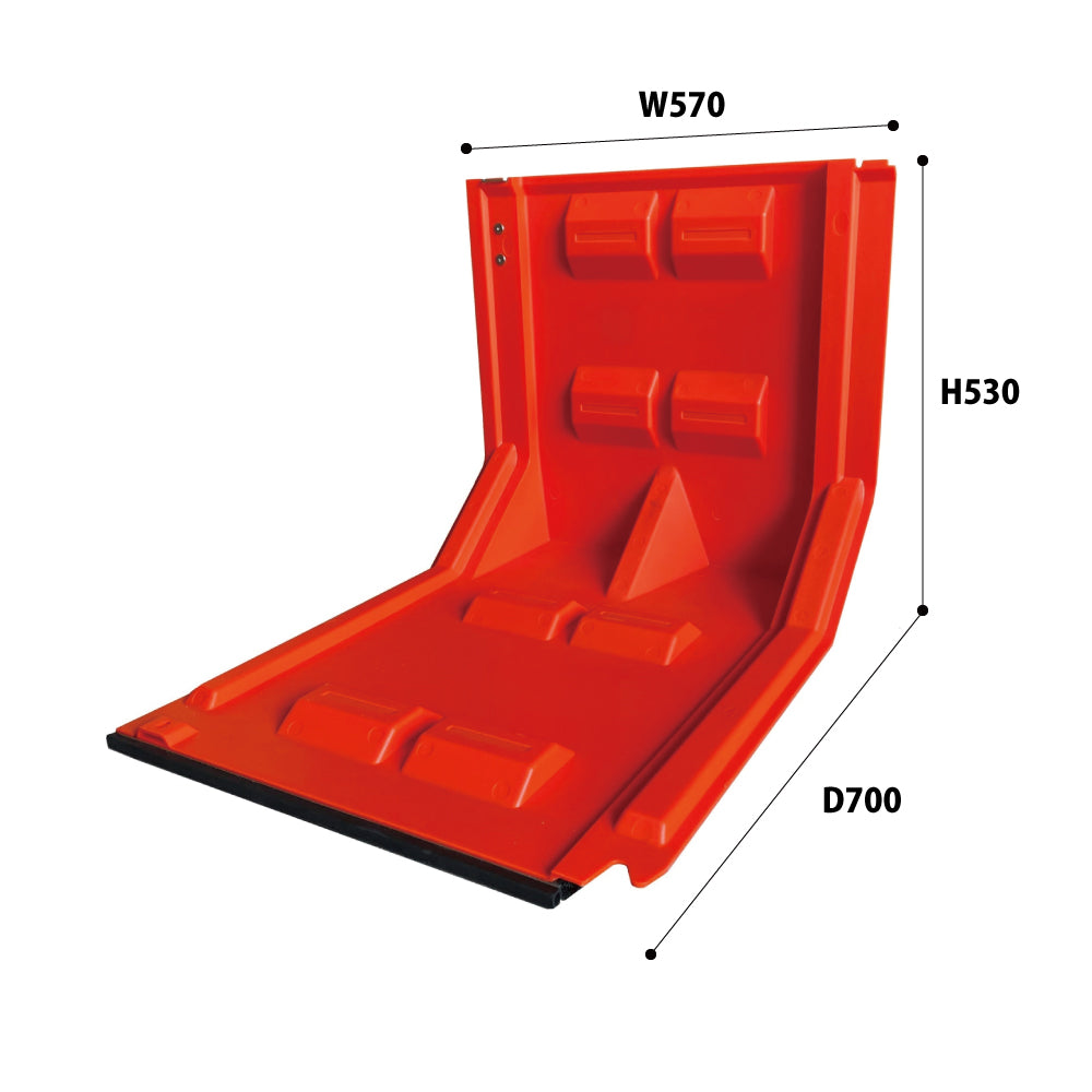 フラッドガード FJ50（調整板） ❘ 簡易型止水板 ❘ フジ鋼業