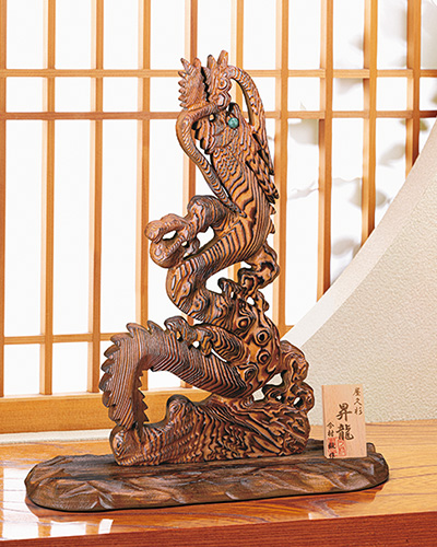 千寿御神木 屋久杉 昇龍：I・E・I オリジナルショップ - アートギャラリー