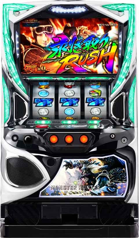 パチスロ モンスターハンター:ワールドTM パチスロ スロット 機械割