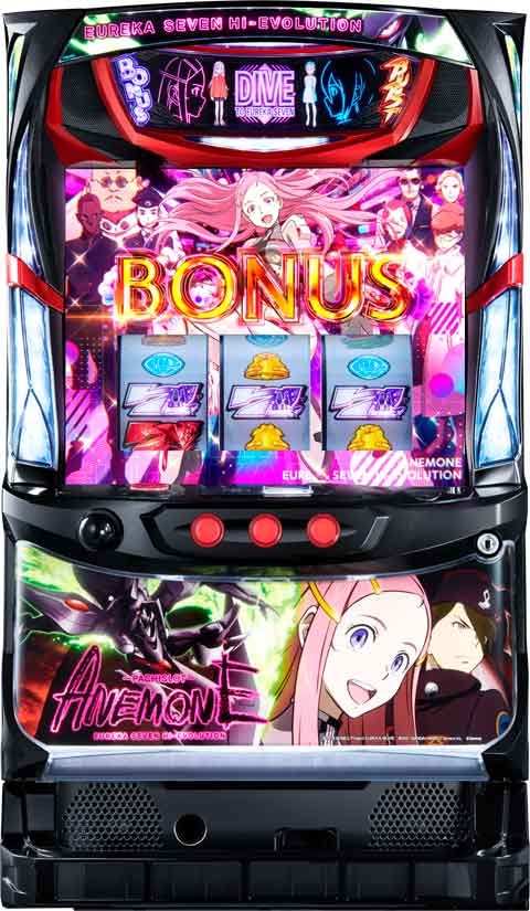 パチスロANEMONE 交響詩篇エウレカセブン HI‐EVOLUTION パチスロ