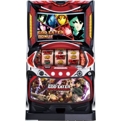 パチスロ ゴッドイーター新作、純増変動型AT（2.5枚～8枚）と新自力