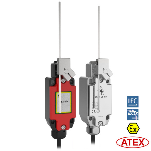 HLM-AL-Ex Explosion Proof Limit Switch with Lever Arm - IDEM
