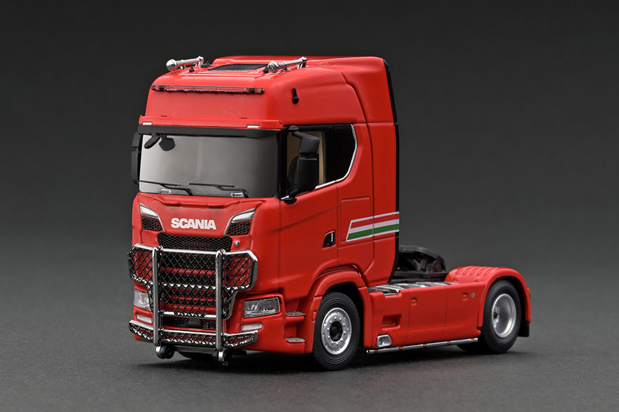 TK-KF037-5 1/43 Scania transport vehicle Red ※トレーラーヘッド +