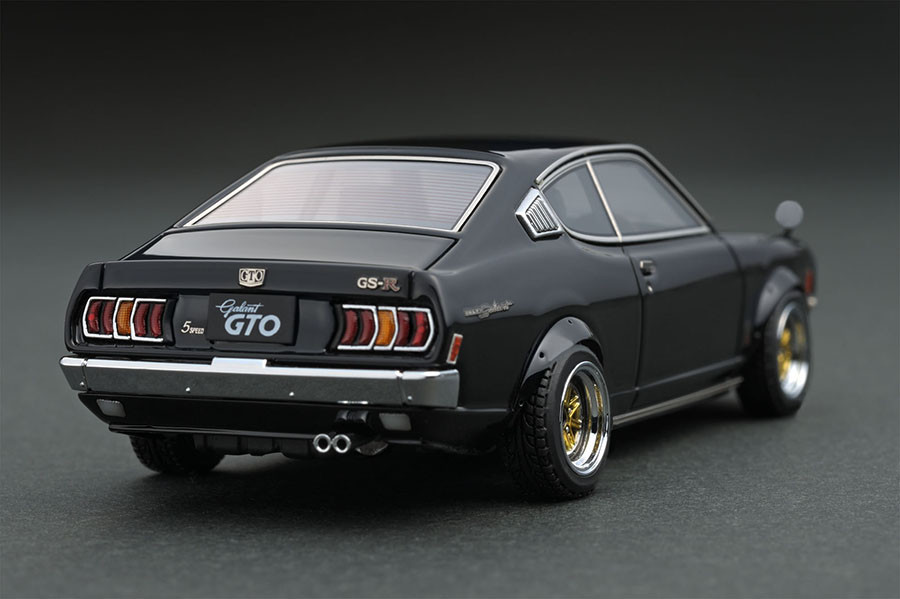 IG0642 1/43 Mitubishi Colt Galant GTO 2000GSR (A57) Black | LINE