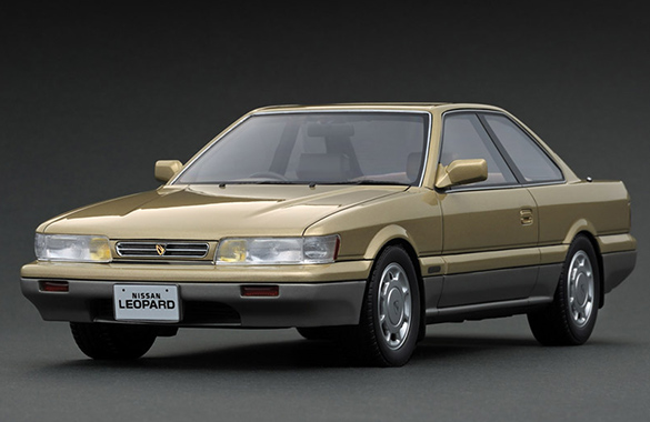IG1560 1/18 Nissan Leopard (F31) Ultima V30TWINCAM TURBO Beige