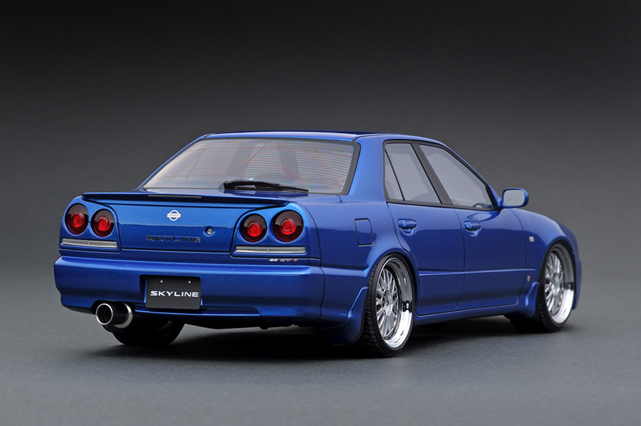 IG1577 1/18 Nissan Skyline 25GT Turbo (ER34) Blue Metallic | LINE