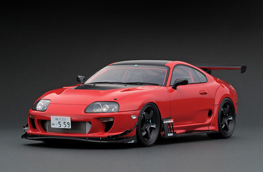 IG1876 1/12 Toyota Supra (JZA80) RZ ORIDO-STREET Ver. Red | LINE