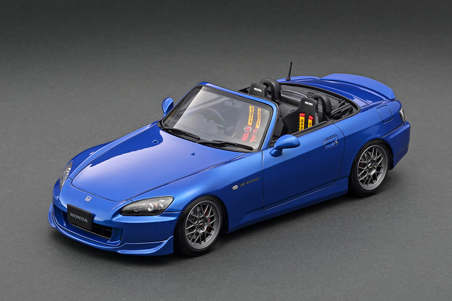 IG2586 1/18 Honda S2000 (AP2) Blue Metallic | LINE UP | [公式