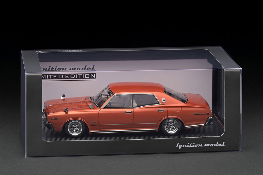 IG3557 1/18 Nissan Gloria Broughma (330) Copper Orange With