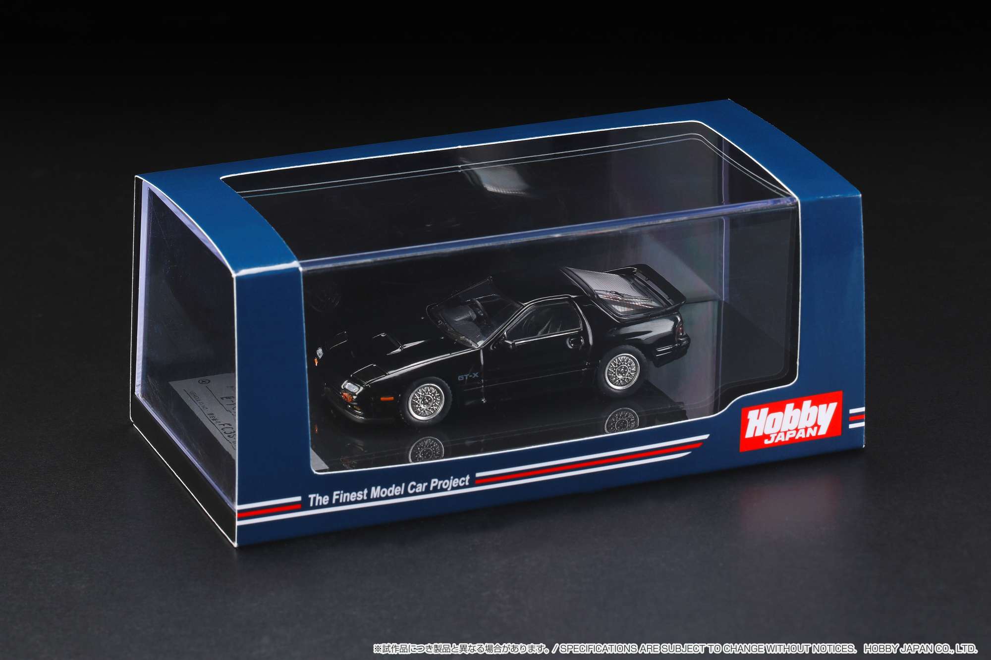 Hobby Japan HJ641043BK MAZDA RX-7 FC3S GT-X BRILLIANT BLACK