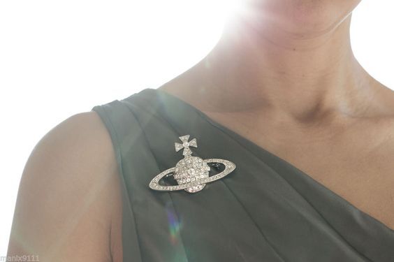 Vivienne Westwood Bas Relief Brooch #jewelry #SS16