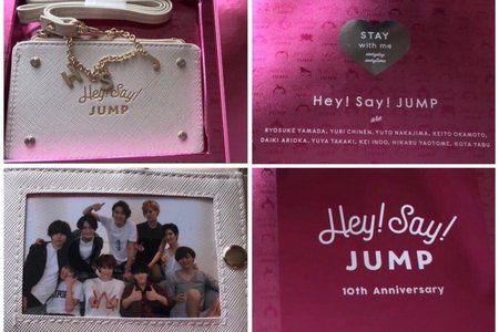 Hey!Say!JUMP】10周年記念品のパスケースが到着！サマンサタバサみたい