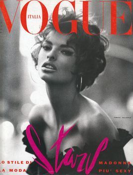 Vogue Italia June 1990 : Linda Evangelista by Steven Meisel