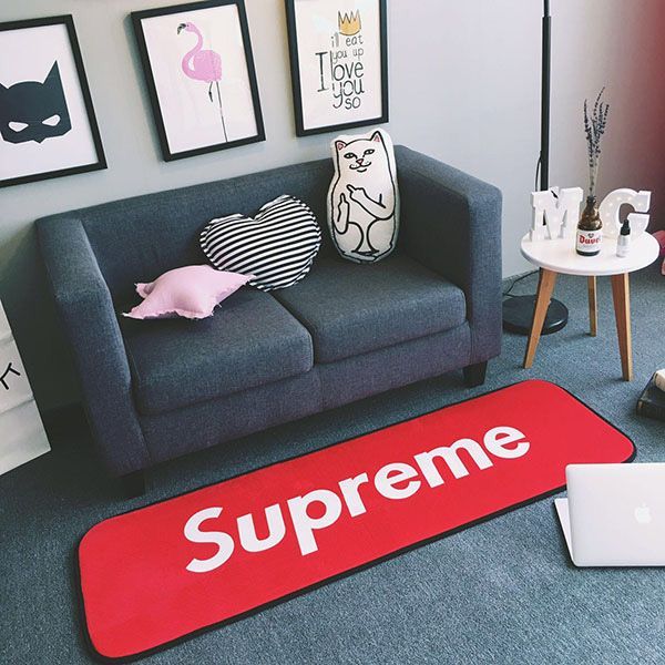 Supreme ラグマット シュプリーム 玄関マット カーペット ブランド