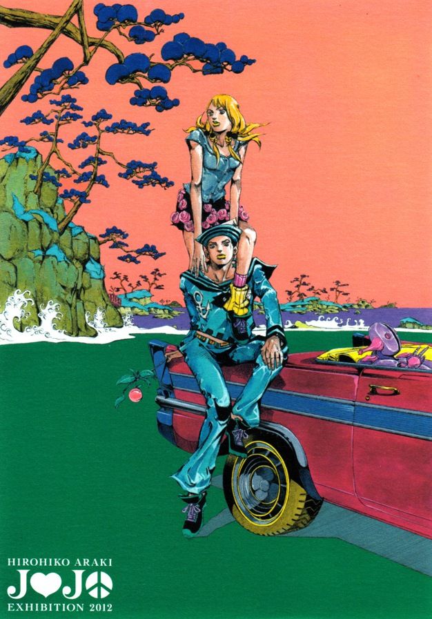 Hirohiko Araki JoJo Exhibition 2012