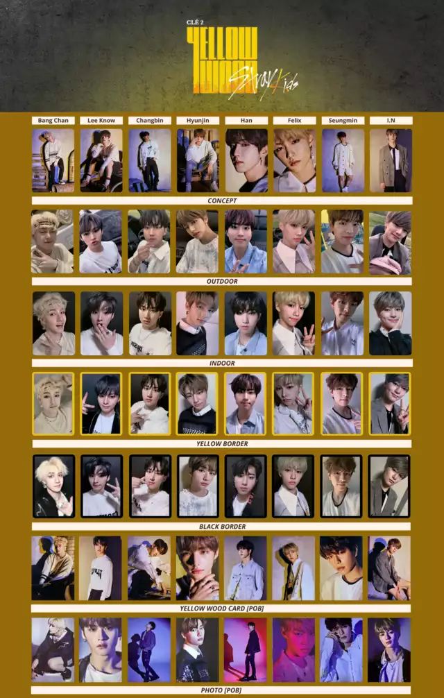 YELLOW WOOD SKZ