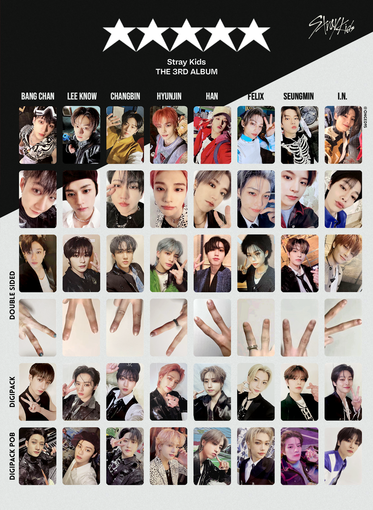 StrayKids 5STAR 事前収録 5回 スキズ ハン トレカ StrayKids 5STAR