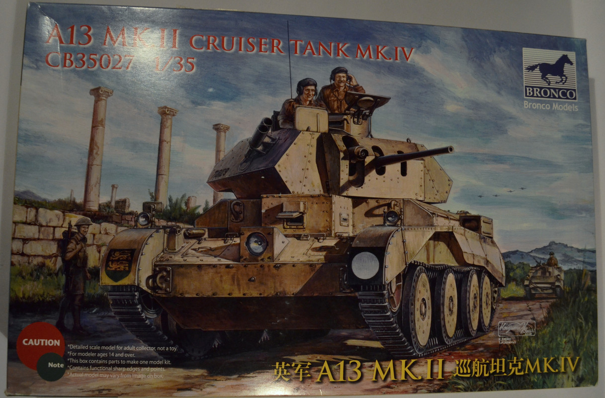 A13 Mk.II CRUISER TANK MK. IV Bronco Models 1/35 - To the Few