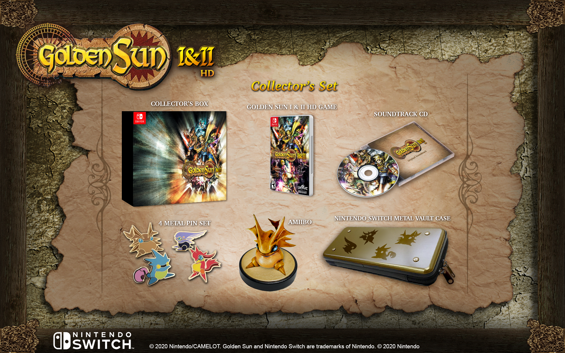 I made a mock-up of a Golden Sun Collector edition for the