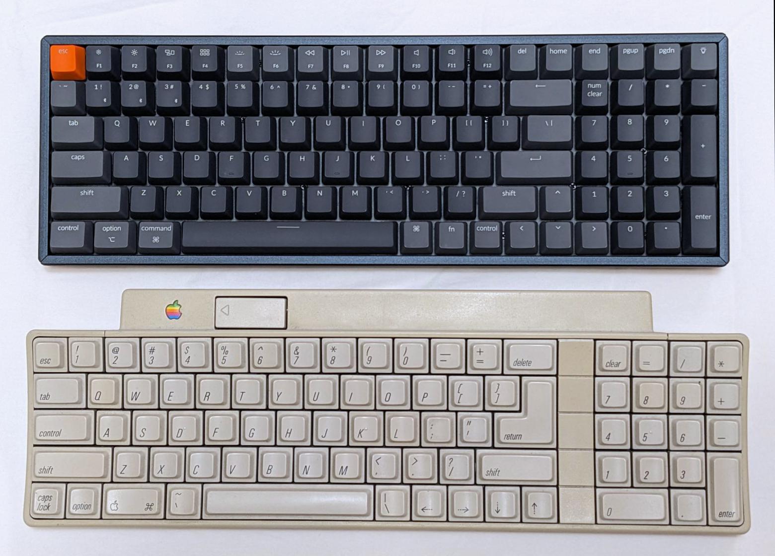 Been using an Apple Desktop Bus keyboard as a daily driver for a