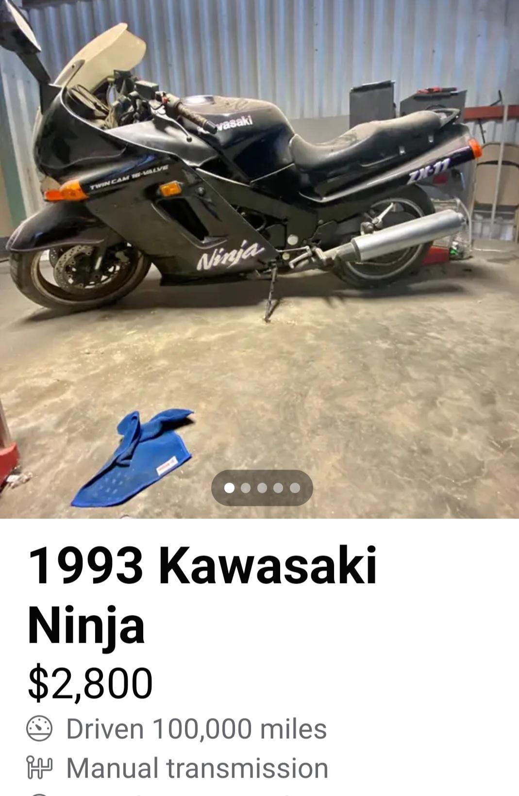 1993 ZX-11D pricing : r/motorcycle