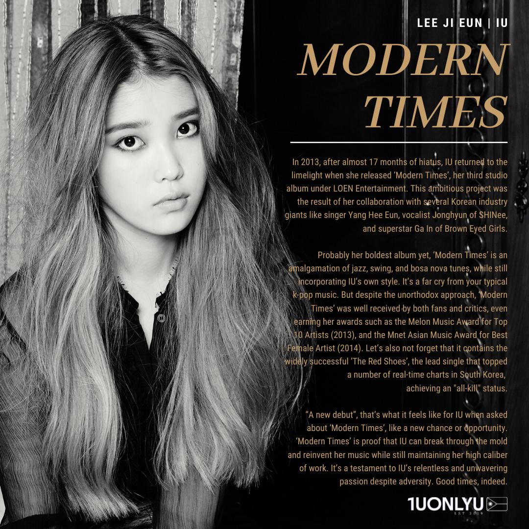 Modern Times' Album by IU : r/aiyu