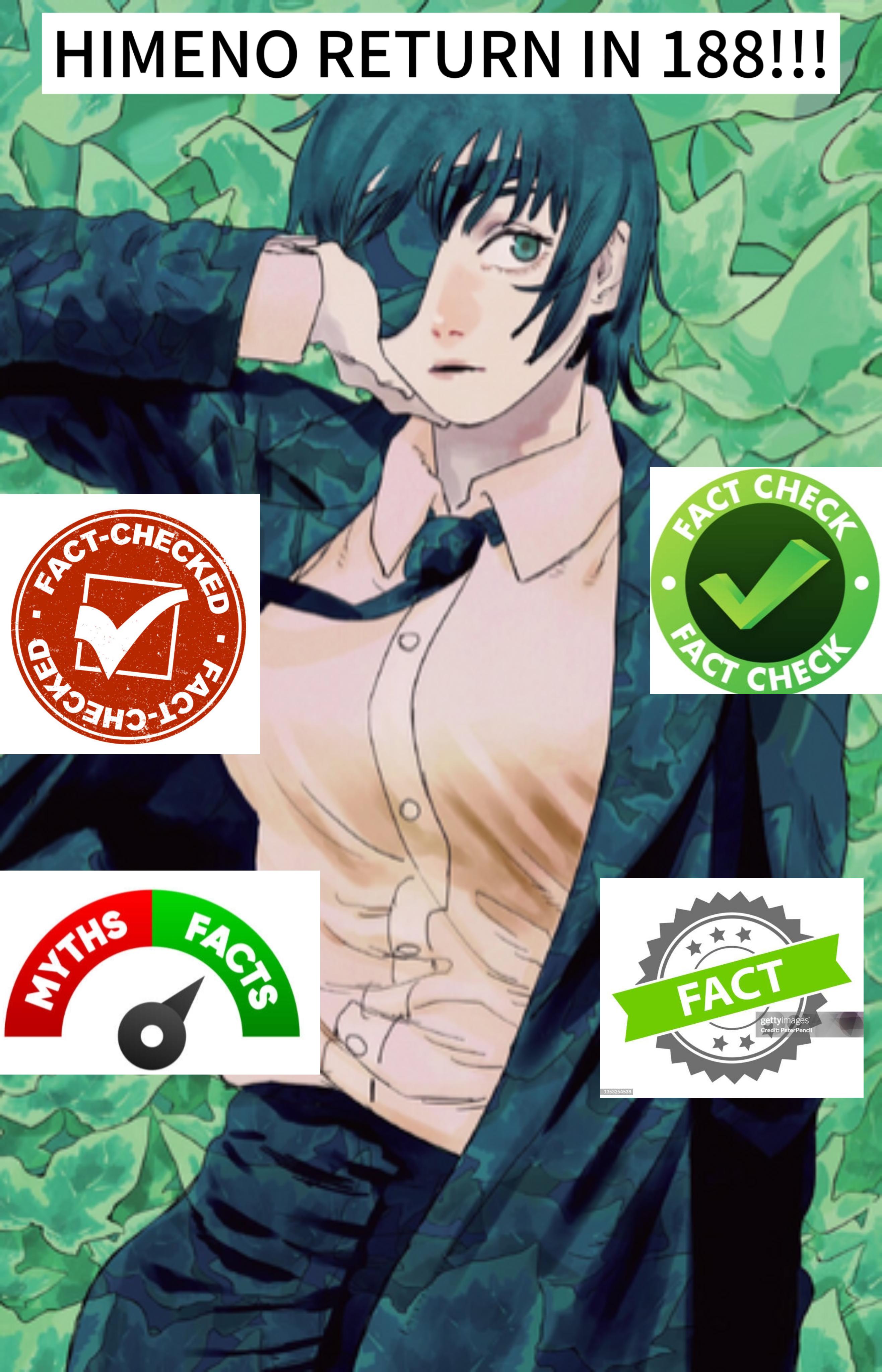 CALLED IT HIMENO WILL RETURN IN CHAPTER 188 ALONG WITH NAZI DEVIL