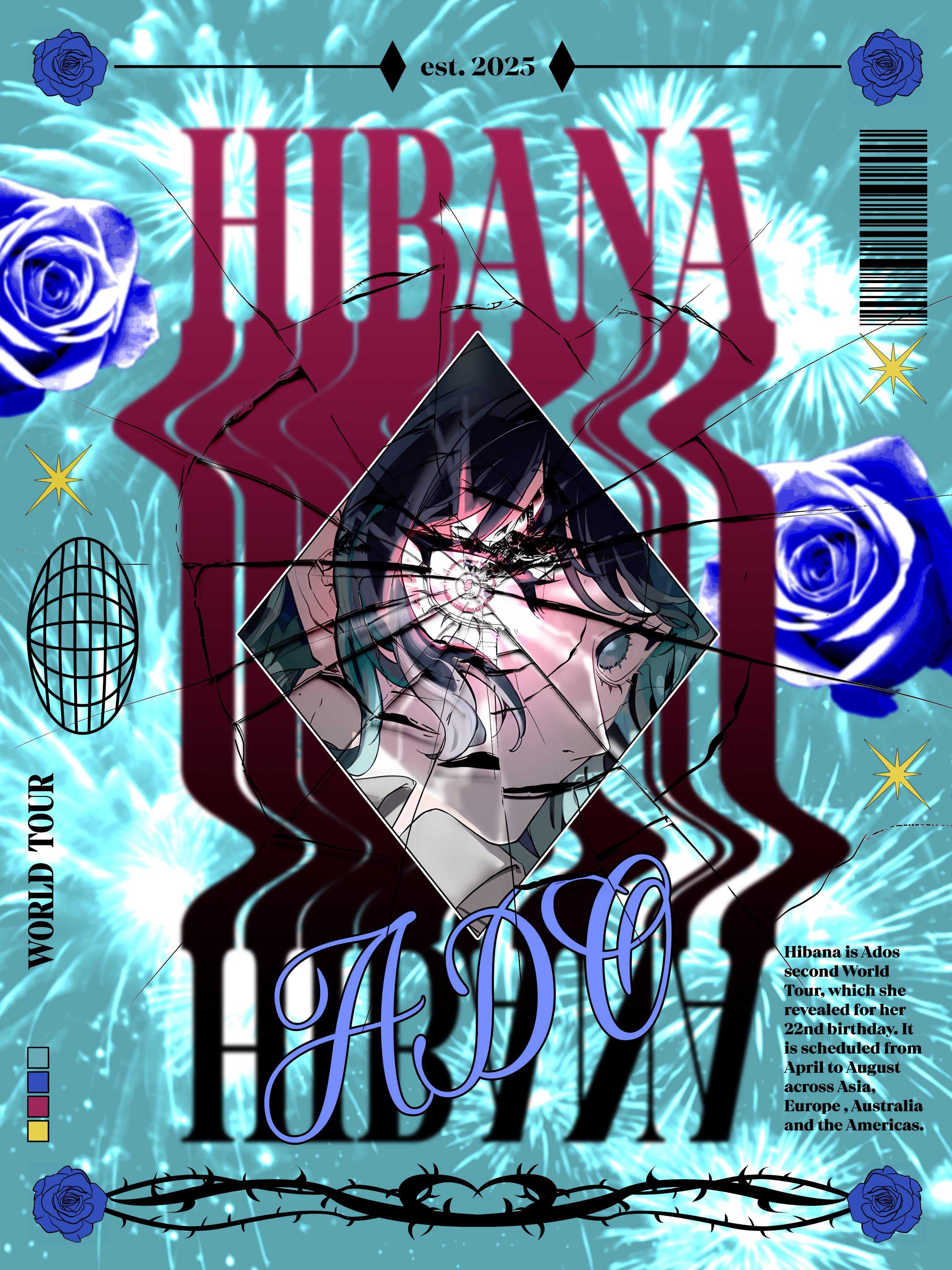 ADO poster I made cause I'm hyped for Hibana! : r/ADO